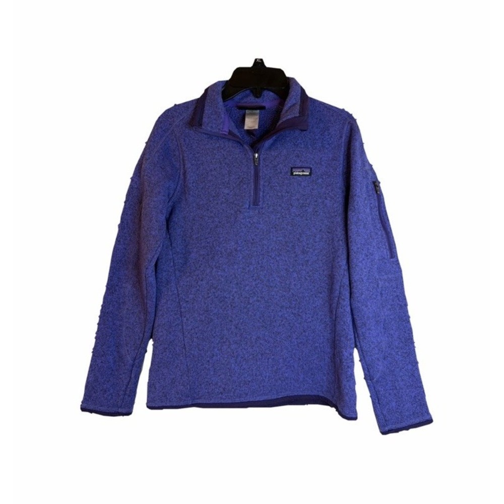 Patagonia Better Sweater Purple 1/4 Zip Pullover Jacket Women's XSmall Outdoor